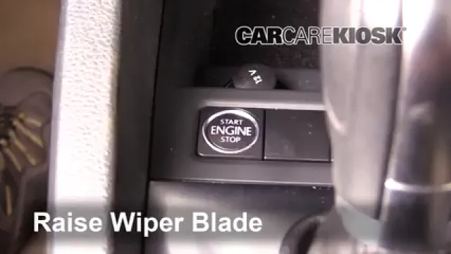 2012 Volkswagen Jetta TDI 2.0L 4 Cyl. Turbo Diesel Sedan Balais essuie-glace avant Changer les balais des essuie-glace